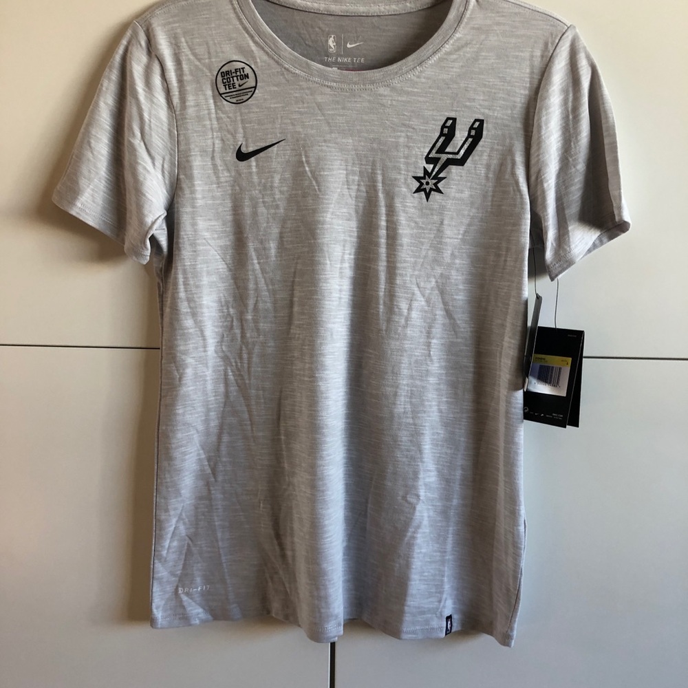 NIKE Dri-Fit Tee with San Antonio Spurs Logo